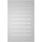 Ekena Millwork Vertical Surface Mount PVC Gable Vent: Functional, w/ 2"W x 1-1/2"P Brickmould Frame, 18"W x 28"H GVPVE18X2802SF - alternate 2